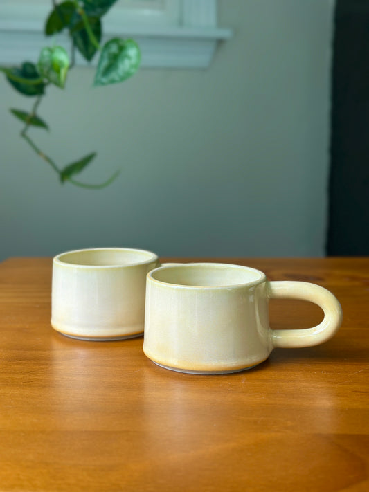 Smooth Like Buttah Double Shot Espresso Mugs  *sold as a pair*